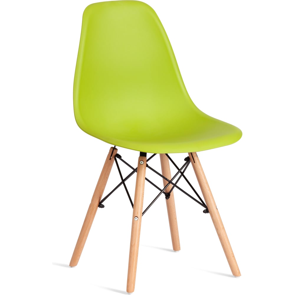 Стильный стул Cindy Chair из коллекции Modern, созданный в стиле знаменитого стула Eames DSW супругов Имз, украсит собой любую домашнюю обстановку. Этот удобный и легкий стул будет отличным украшением городской квартиры, загородного дома, кафе или ресторана. Сочетание оливкового пластикового сиденья, ножек из массива бука и классического металлического крепления придает стулу особенную красоту и оригинальность. Эргономичная спинка и удобное сиденье позволят комфортно расположиться на продолжительное время. Конструкция изделия разработана с учетом равномерного распределения нагрузки. Пластик и массив бука – прочные и долговечные материалы, не требующие специального ухода, способные выдерживать большую нагрузку. Стул будет радовать вас своим первоначальным видом долгие годы. Стул хорошо подойдет для гостиной, для кухни, для террасы, для дачи, для ресторана или для кафе. Стул очень прост в сборке, инструкция по сборке прилагается.