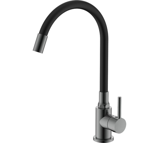 Изображение товара Смеситель для кухни SPLENKA графит/черный S201.4406.09