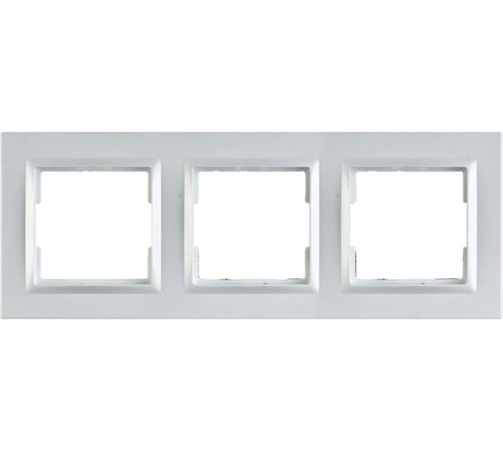 Изображение товара Рамка ECON Камелия на три поста K026
