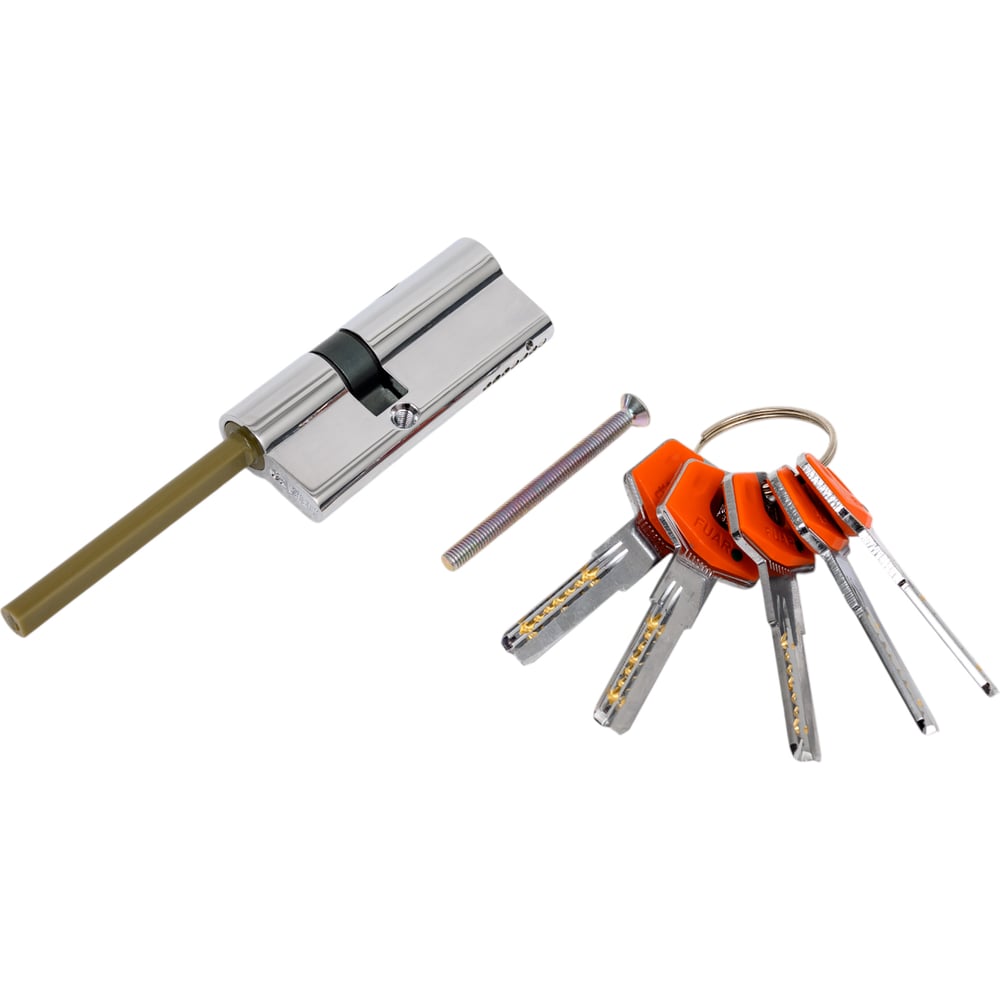 Изображение товара Цилиндр с термоштоком FUARO D-PROTERM507/75 мм с 5 ключами и высоким уровнем взломостойкости