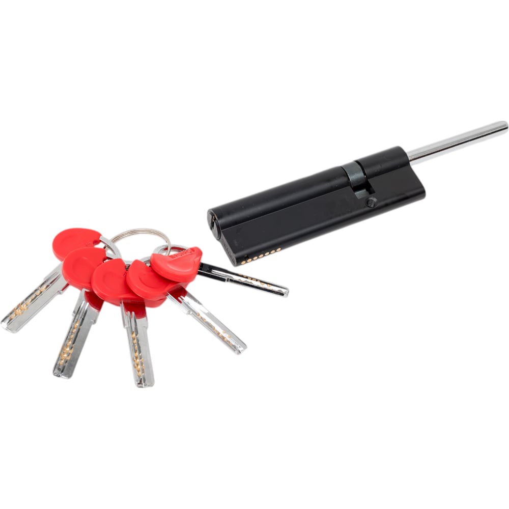 Изображение товара Цилиндровый механизм FUARO D-PRO5007 Черный 105 мм с 5 ключами