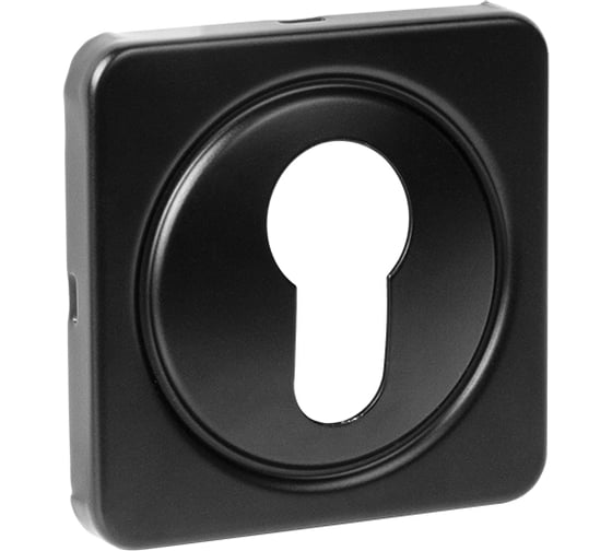 Изображение товара Накладка на цилиндр FUARO ESC.C.MSC/K.62 BL-24 черный, 1 шт. 49741