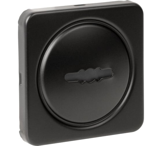 Изображение товара Накладка FUARO на сувальдный замок ESC.S-auto.MSC/K.62 с авт.шторками BL-24 черный, 1 шт. 49739