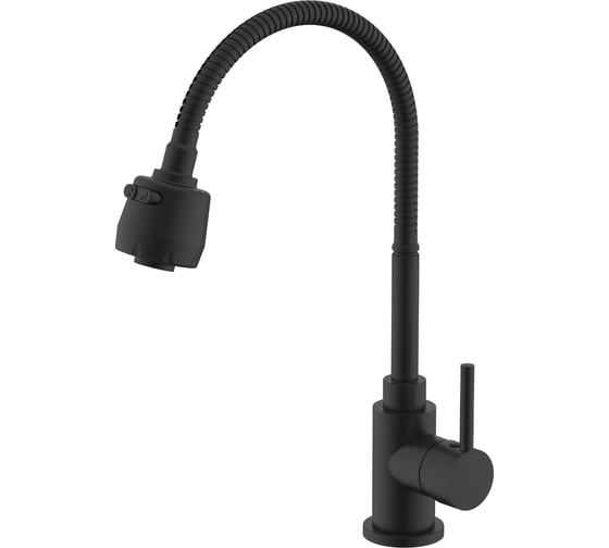 Изображение товара Смеситель для кухни SPLENKA черный S201.47.06