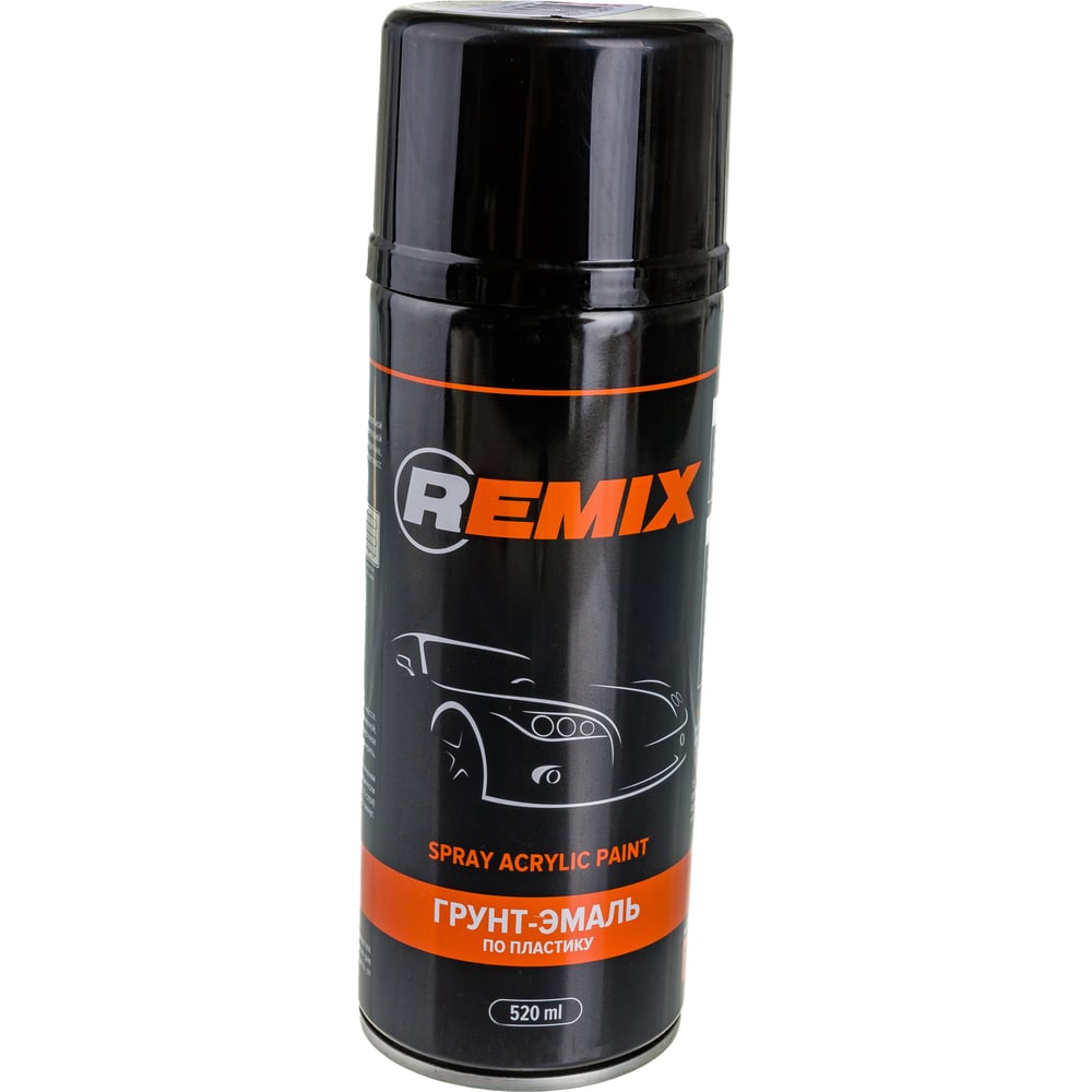 Грунт-эмаль по пластику для бампера REMIX