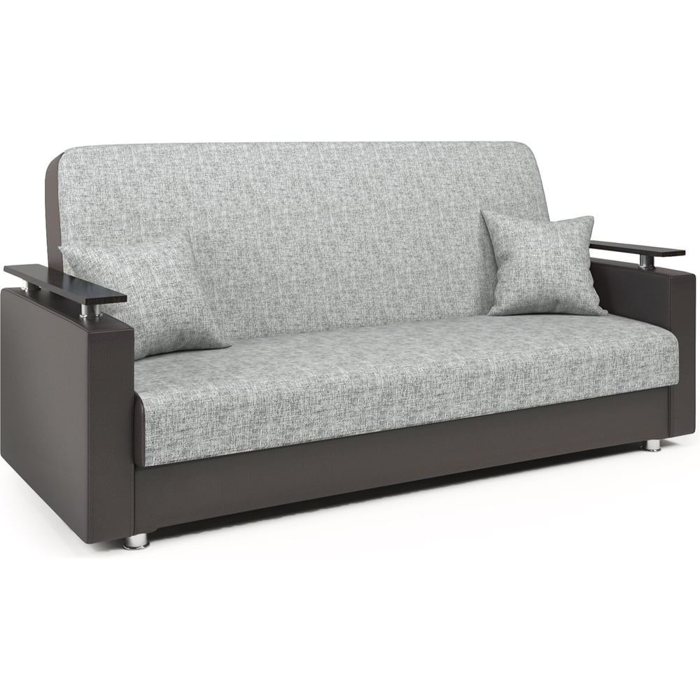 Изображение товара Диван-книжка Шарм Мелодия ДП №2 серый и шоколад современный дизайн