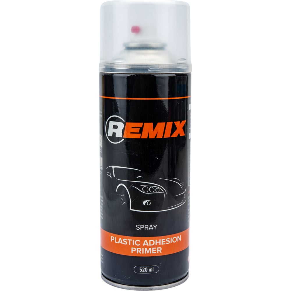 Адгезионный грунт для пластика REMIX восстановитель чернитель резины резины и пластика plex