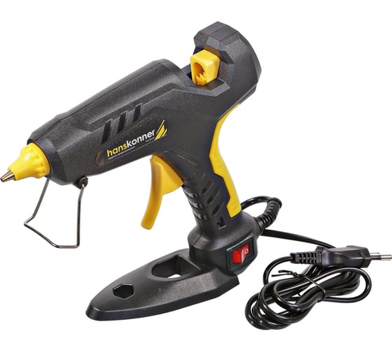 Изображение товара Пистолет клеевой Hanskonner 60 Вт, 2 сменных сопла, 4 стержня HGG1160