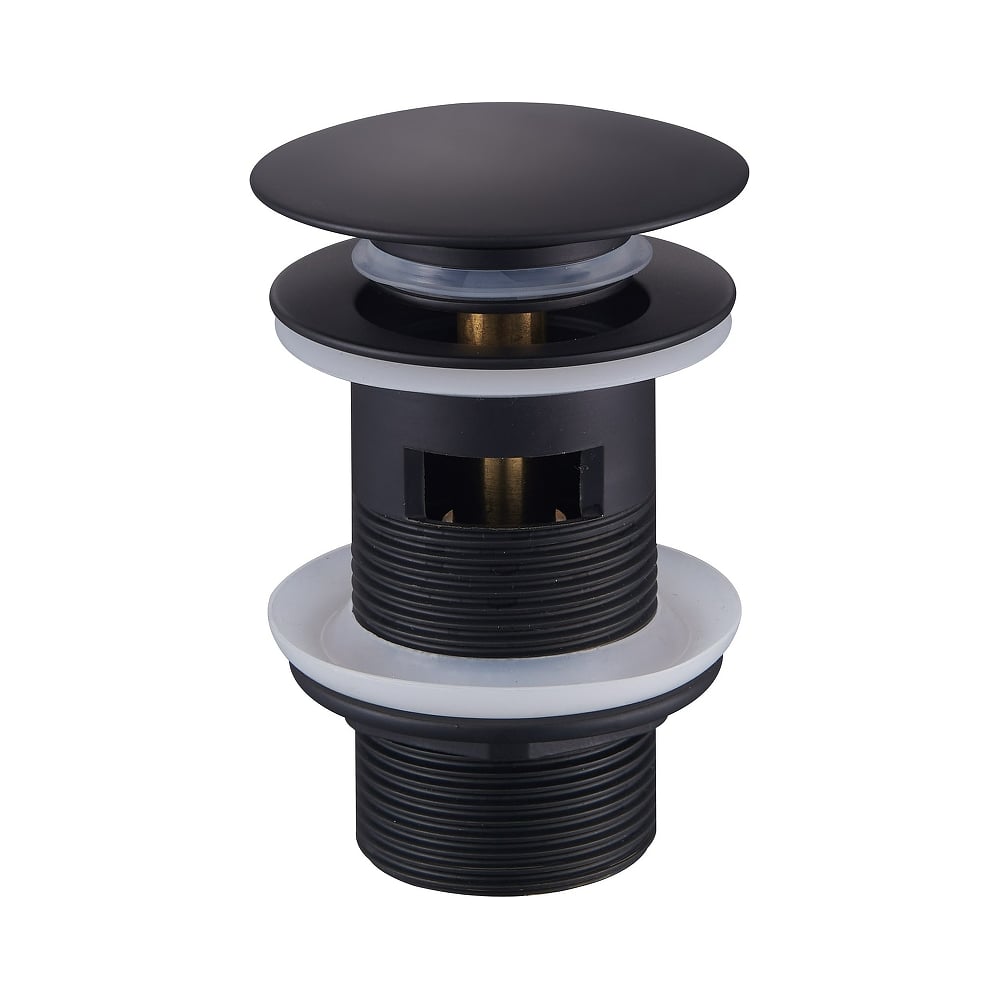 Изображение товара Донный клапан для раковины RAGLO черный R600.03.06