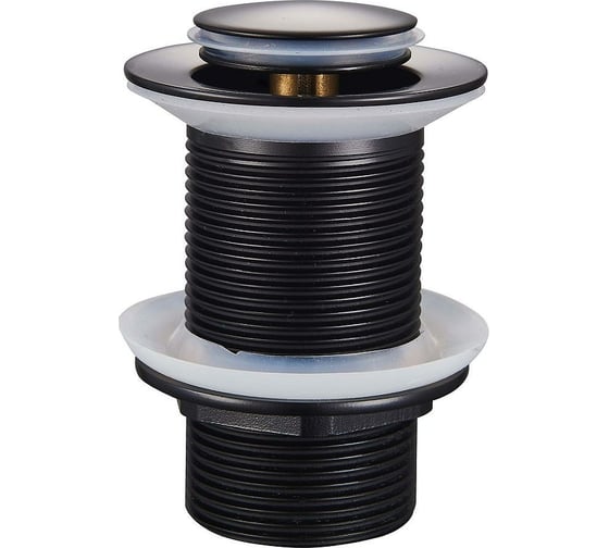 Изображение товара Донный клапан для раковины RAGLO черный R600.04.06