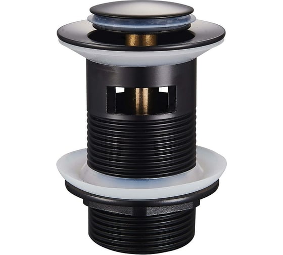 Изображение товара Донный клапан для раковины RAGLO черный R600.05.06