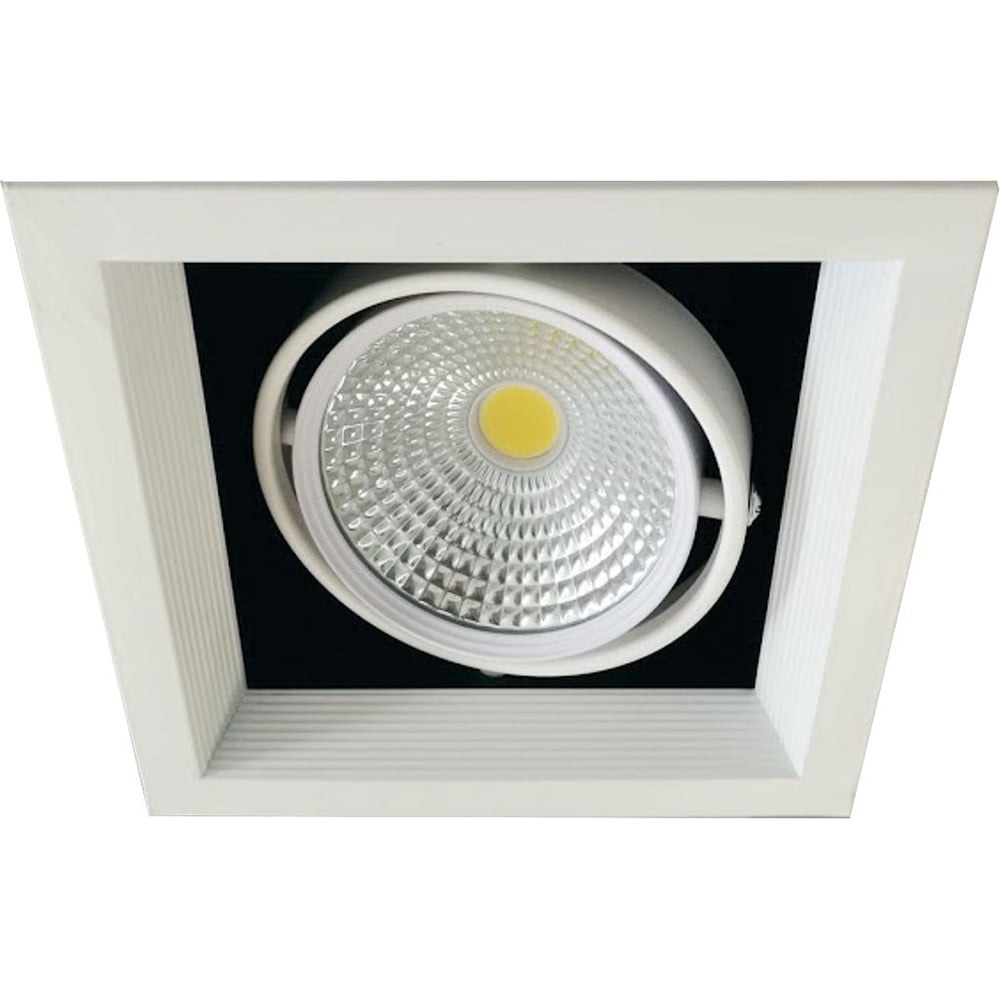 Изображение товара Встраиваемый карданный светильник IMEX LED 20W белый IP20 современный дизайн