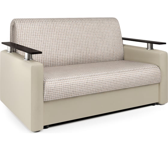 Изображение товара Диван-кровать Шарм 100 Корфу беж и экокожа беж 33070303