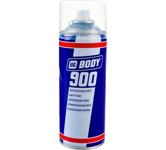 Изображение товара Аэрозольный антикоррозийный состав HB BODY 900 прозрачный, 0.4 л 5130000001