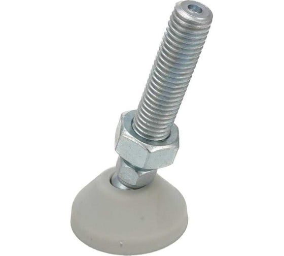 Изображение товара Регулируемая опора серая Алтервиа M14x66 до 900 кг, нержавеющая сталь, упаковка 2 штуки A00021.2205014066.2