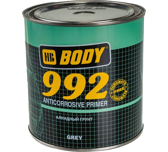 Изображение товара Грунт HB BODY 992 1К сер. 1кг 9920700001