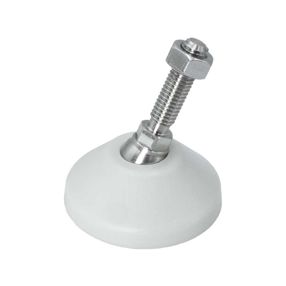 Изображение товара Регулируемая опора серая Алтервиа M8x30 до 360 кг нержавеющая сталь упаковка 4 шт