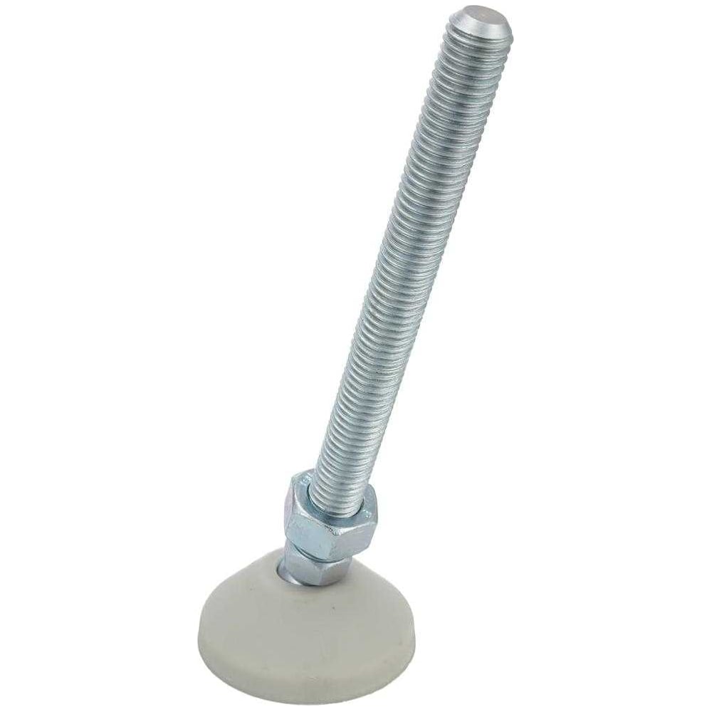 Изображение товара Регулируемая опора серая Алтервиа M12x125 до 800 кг, нержавеющая сталь, упаковка 2 штуки A00021.2205012125.2