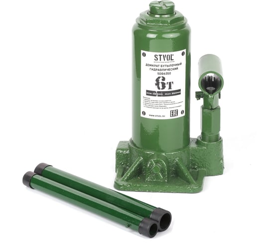 Изображение товара Бутылочный домкрат STVOL 6т SDB6350