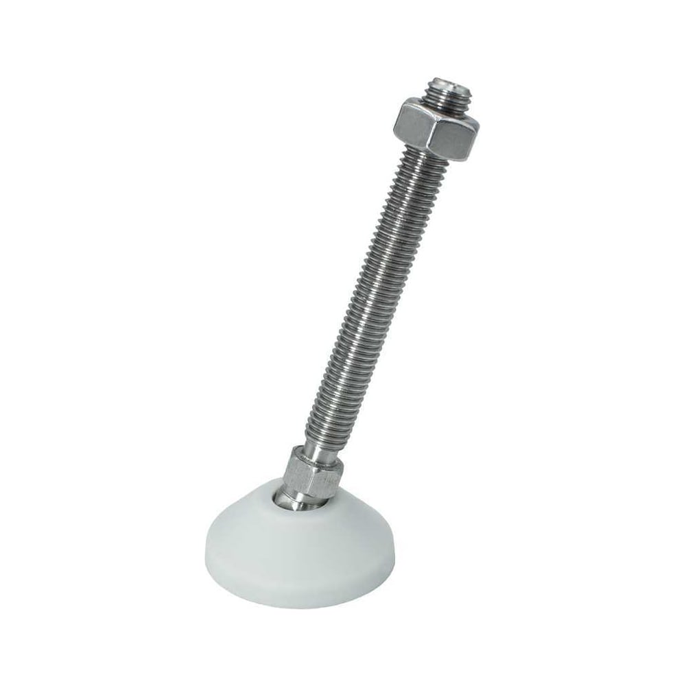 Изображение товара Регулируемая опора серая Алтервиа M12x100 до 800 кг нержавеющая сталь 2 шт