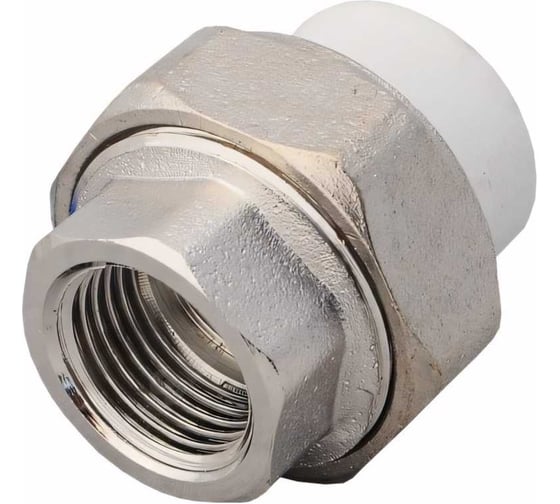 Изображение товара Муфта комбинированная RTP разъемная, американка, внутренняя резьба, D40х1 1/4 мм 10623