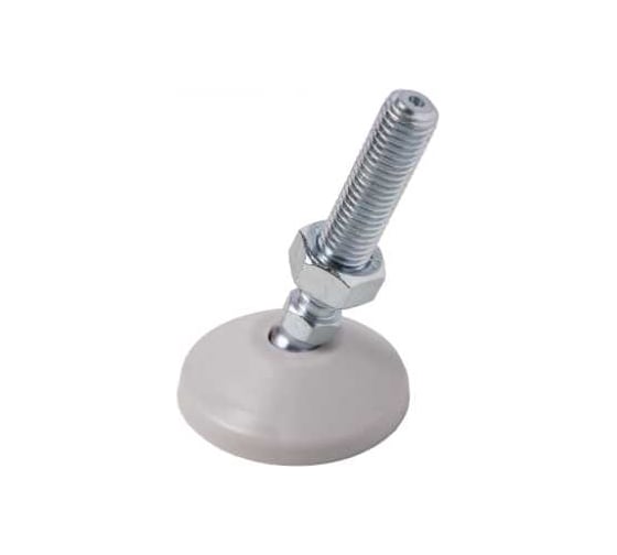 Изображение товара Опора шарнирная с наружной резьбой серая, нержавеющая сталь Алтервиа упаковка 2 штуки A00021.2206016125.2