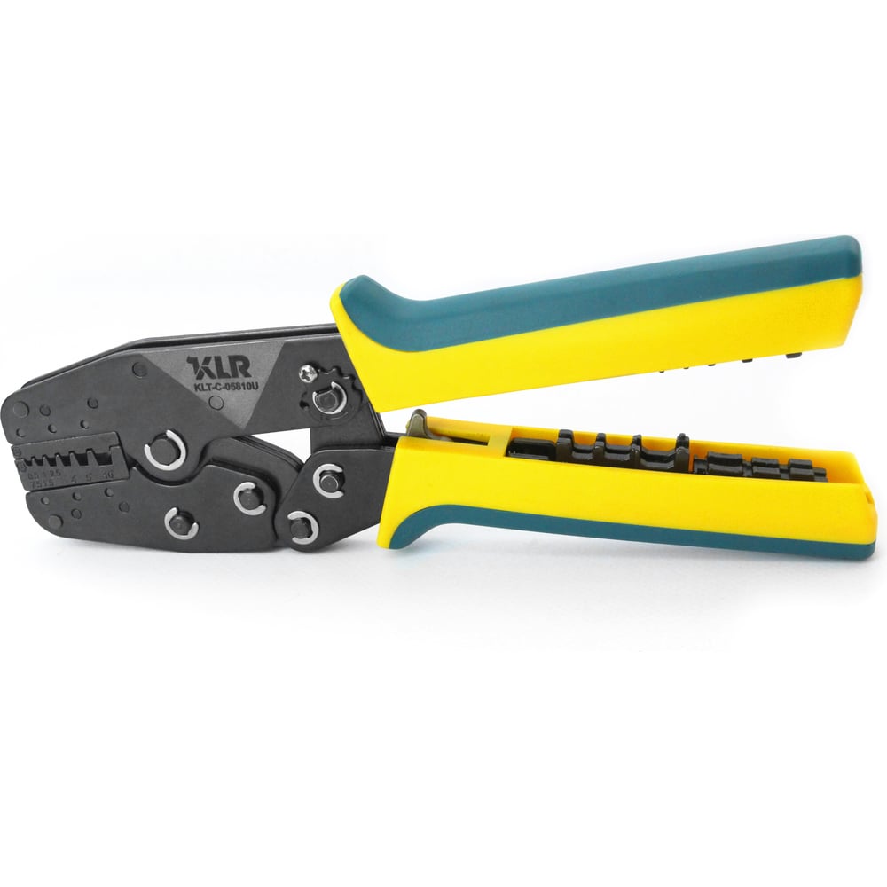 Изображение товара Инструмент для опрессовки изолированных и неизолированных наконечников KLR C-0510U