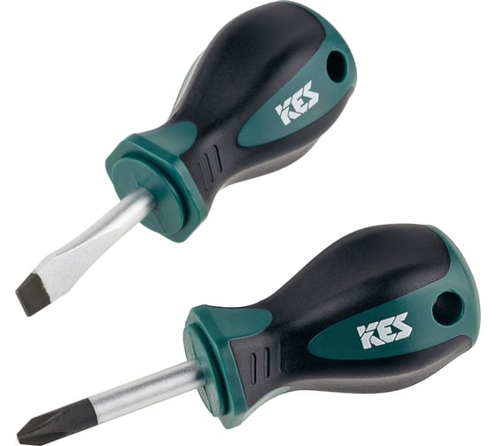Изображение товара Набор отверток КЭС Эрго 2 шт. укороченные 31100000