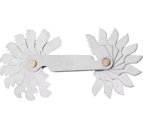 Изображение товара Резьбомер GSR 22 Blatt дюймовая американская UNC 60° 4-64 B05001080