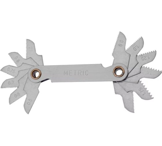 Изображение товара Резьбомер GSR 12 Blatt метрическая резьба, шаг резьбы М0.5-1.75 B05001010