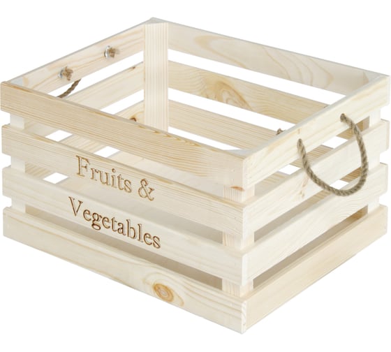 Изображение товара Большой деревянный ящик Комплект-Агро 330x400x230 мм KA6921