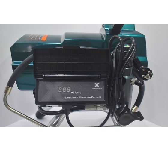 Изображение товара Окрасочный аппарат безвоздушного распыления Dino-Power X20i 210 бар, шланг 15 м, пистолет, удлин. 50 см, пластификатор DP-X20i