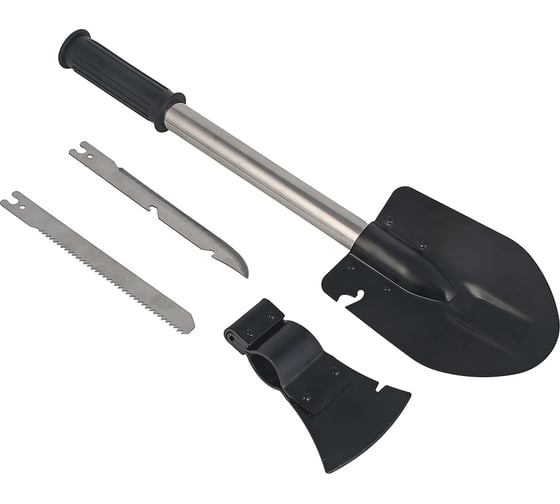 Изображение товара Туристический набор: лопата, топорище, пила ЕРМАК 44см 118-120