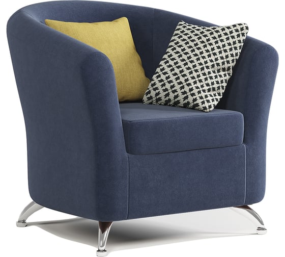 Изображение товара Кресло Шарм Евро велюр, Ультра миднайт 170523571