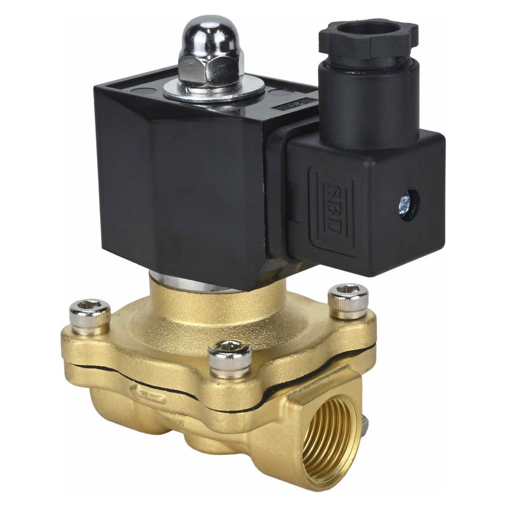 Изображение товара Электромагнитный клапан DN.ru VS2W-300V-NO 220В латунь Viton двухходовой