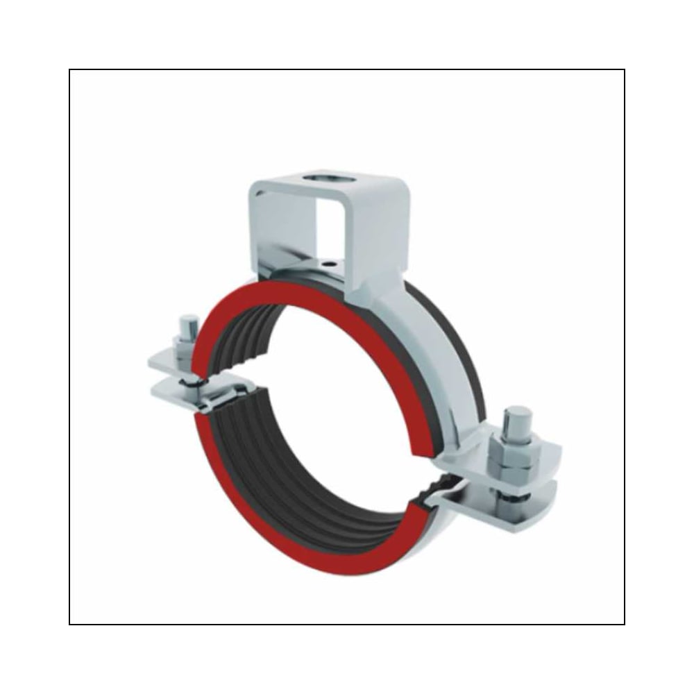 Изображение товара Хомут под тяжелую нагрузку СВК с уплотнителем 11x18 мм 4 дюйма