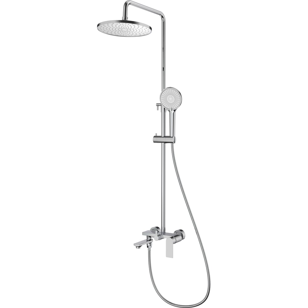 Изображение товара Душевая система для ванны SPLENKA хром S05.24 с верхним душем