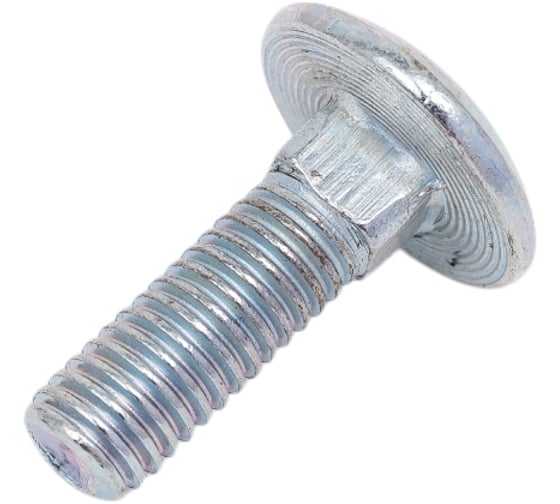 Изображение товара Болт мебельный ПАРТНЕР DIN603 М8x25 мм, ZN, 10 шт. 933904