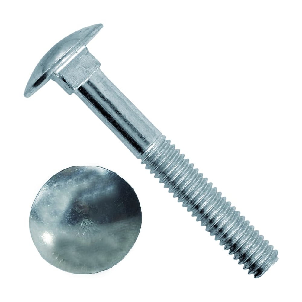 Изображение товара Болт мебельный ПАРТНЕР DIN603 М8x25 мм, ZN, 50 шт. 933906