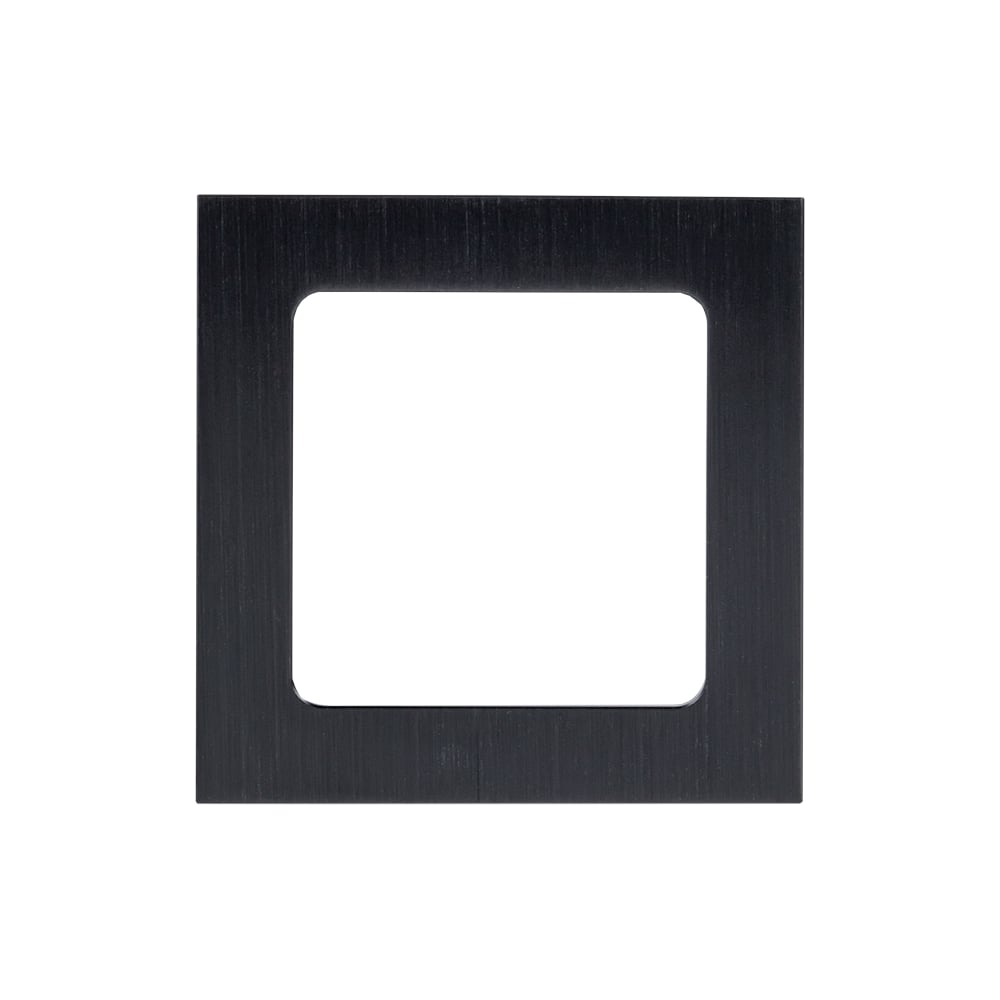 1-местная рамка ekf proxima стокгольм, металлическая, черная ezm-g-302-10 - фото 1