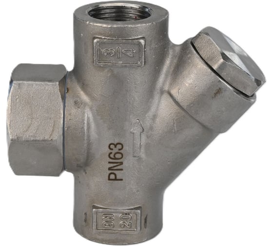 Изображение товара Конденсатоотводчик термодинамический DN.ru КТДP Ду20 Ру63 с фильтром D150-00253