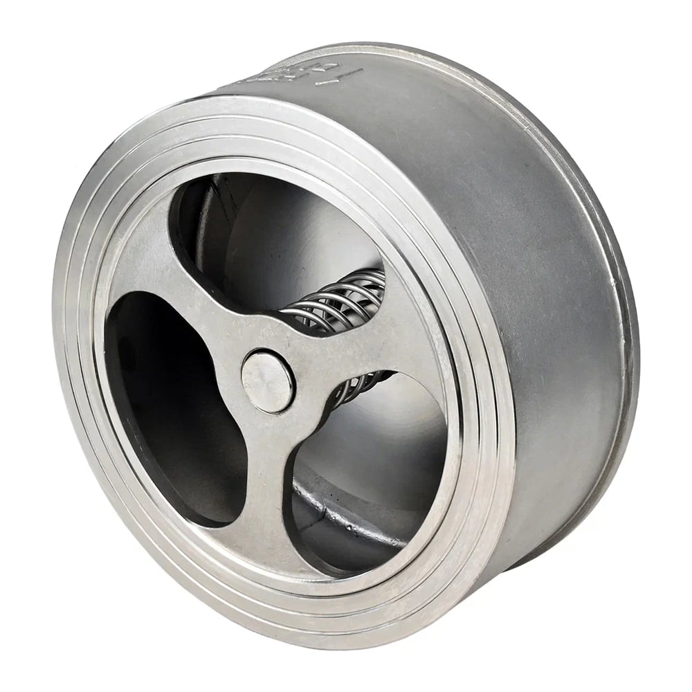 Изображение товара Клапан обратный пружинный MV-53 Ду25 нержавеющая сталь SS316