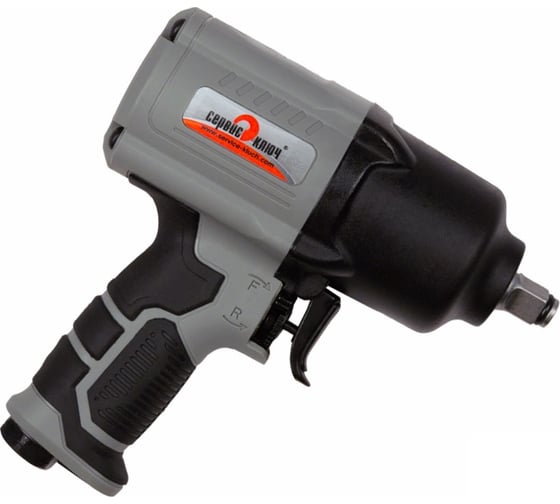 Изображение товара Ударный пневмогайковерт Сервис Ключ 1/2 композитный 1350 Нм, (70кг/см) расход воздуха 75595