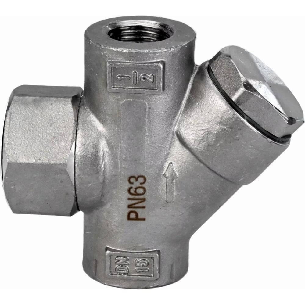 Изображение товара Конденсатоотводчик термодинамический DN.ru КТДP Ду15 Ру63 с фильтром