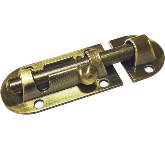 Изображение товара Шпингалет Trodos 01.03 без пружины L90, бронза 205106