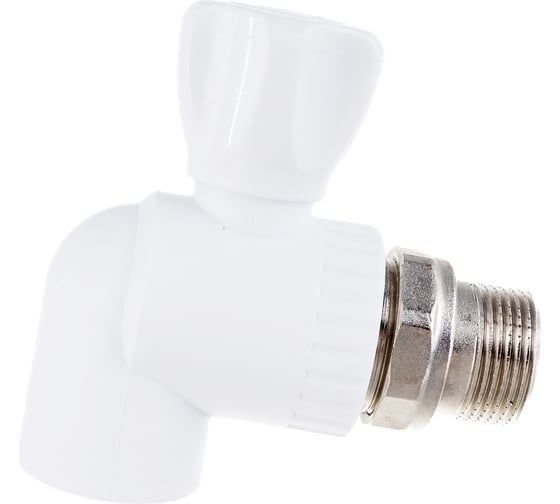 Изображение товара Кран шаровой для радиатора RTP D25х3/4 мм., угловой 27860