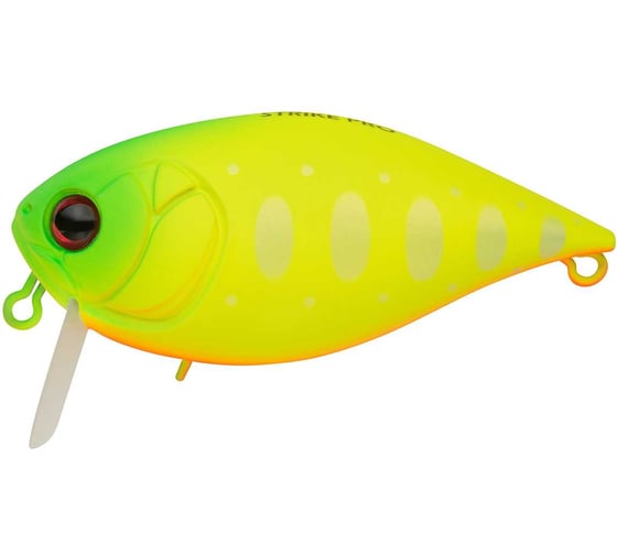 Изображение товара Воблер Strike Pro Крэнк Sparrow 70, цвет: A178S Lemon Mat Tiger EG-185F#A178S