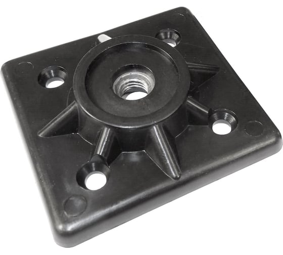 Изображение товара Крепление ножки табурета JET FKS004 пластик, М10мм черный FKS004P.010BL99