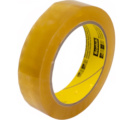 Изображение товара Клейкая лента для упаковки и проверки адгезии 3М 25мм х 66м 681