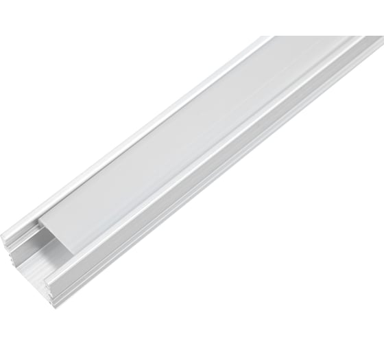 Изображение товара Алюминиевый накладной профиль Gigant, 2000х16х12 мм, серебро G-XT-211